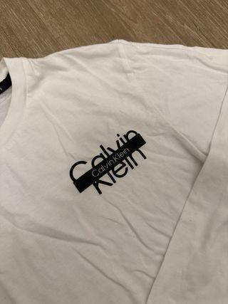 Camiseta Calvin Klein manga larga blanca Talla L