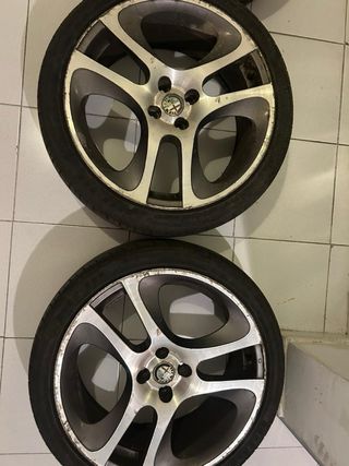 Llantas Alfa Romeo 18” con neumáticos 225/40/R18