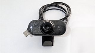 Webcam Logitech C210 Negra y Gris