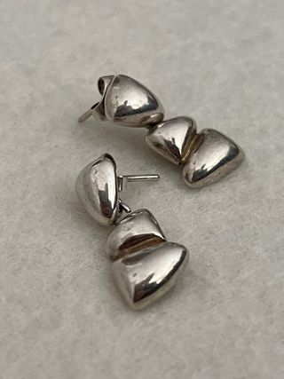 Pendientes de Plata Diseño Moderno