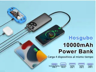 Power Bank Hosgubo 10000 mAh Negro