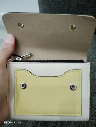 Monedero Tous Blanco y Amarillo