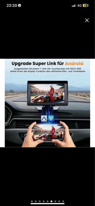 NUEVA Pantalla Coche CarPlay Android Auto 7