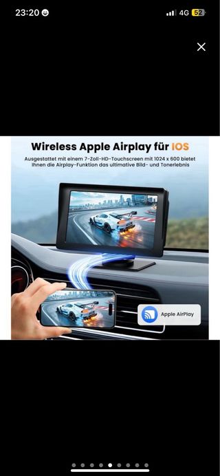 NUEVA Pantalla Coche CarPlay Android Auto 7