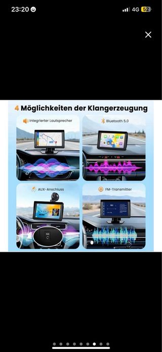 NUEVA Pantalla Coche CarPlay Android Auto 7