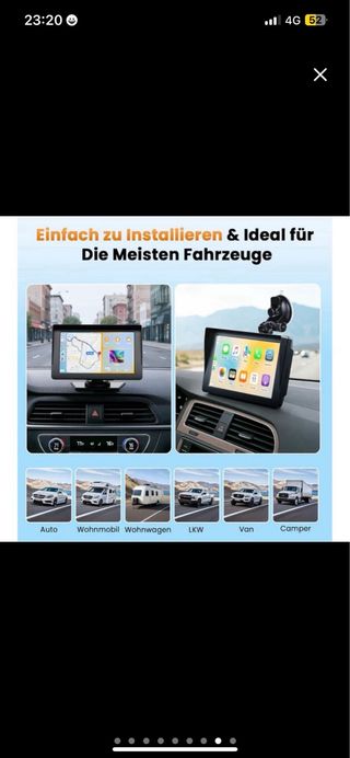 NUEVA Pantalla Coche CarPlay Android Auto 7