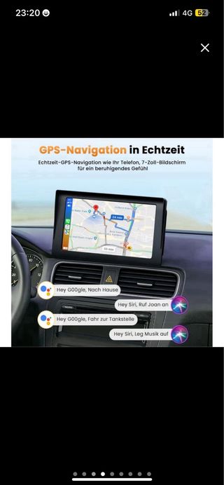 NUEVA Pantalla Coche CarPlay Android Auto 7