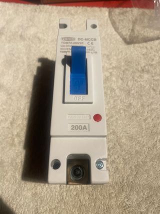 Interruptor DC-MCCB TOMZN 200A