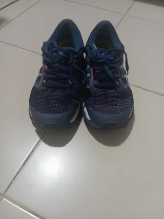 Zapatillas Asics Azul y Rosa