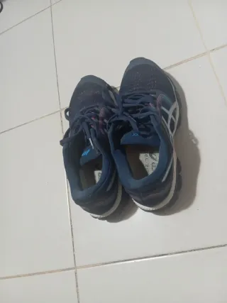 Zapatillas Asics Azul y Rosa