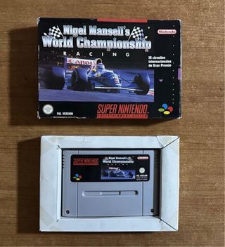 Nigel Mansell's SNES PAL ESP