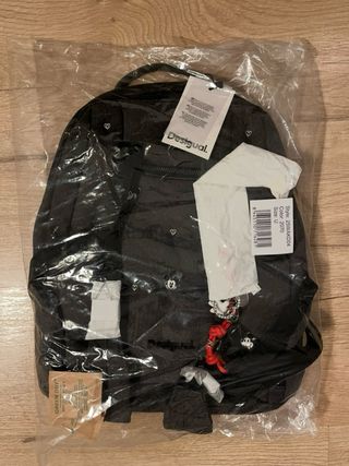 Mochila Desigual Mickey Mouse Negra/Gris