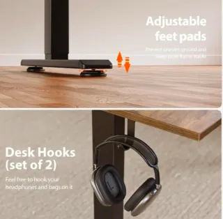 Escritorio Eléctrico Elevable 120x60