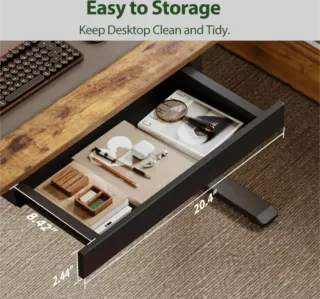 Escritorio Eléctrico Elevable 120x60