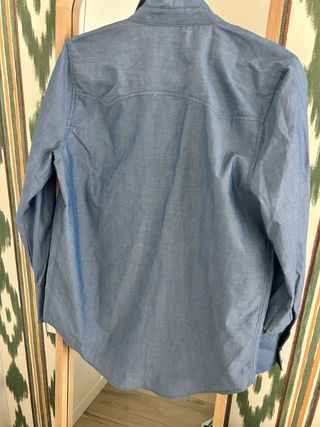 Camisa Mango Azul