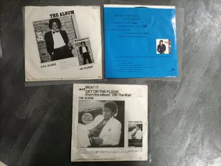 Lote 9 Vinilos Michael Jackson