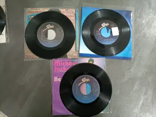 Lote 9 Vinilos Michael Jackson