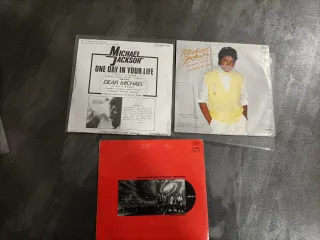 Lote 9 Vinilos Michael Jackson