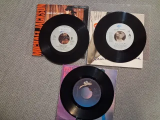 Lote 9 Vinilos Michael Jackson