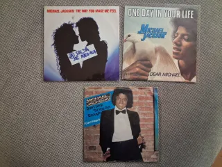 Lote 9 Vinilos Michael Jackson