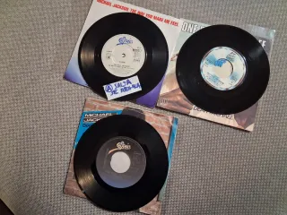 Lote 9 Vinilos Michael Jackson