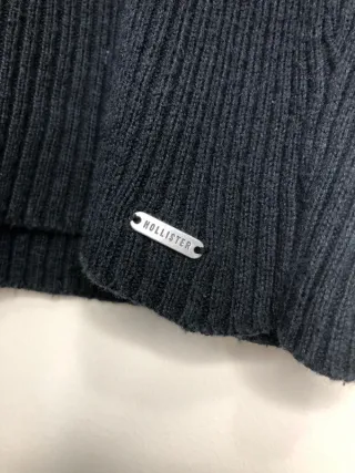 Jersey Manga Larga Escote Corazón Hollister XS