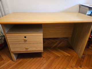 Scrivania legno con 2 cassetti