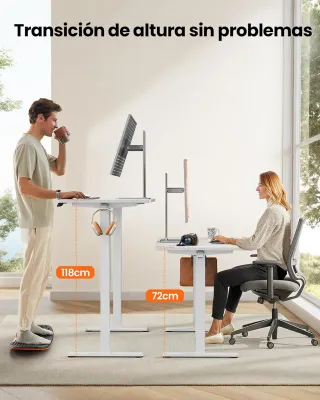 Escritorio Elevable Ajustable 120x60