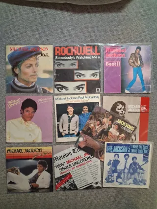 Michael Jackson y Jackson 5 lote 10 discos vinilo