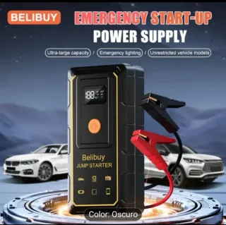 Arrancador Coche portatil 8000A Belibuy NUEVO
