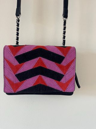 Bolso Zara Piel Multicolor
