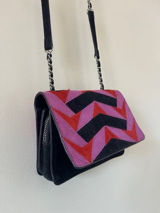 Bolso Zara Piel Multicolor