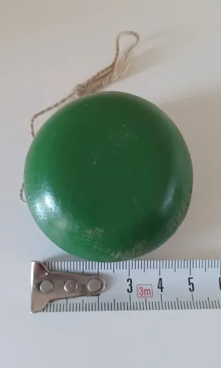 Yoyo de madera antiguo
