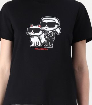 Camiseta Karl Lagerfeld Negra