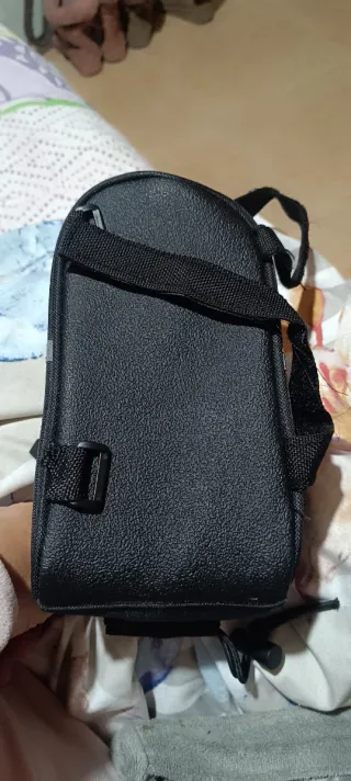 Bolsa Manillar Bicicleta Negra Transparente