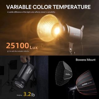 Foco LED Godox SL60IIBi Bi-Color 75W