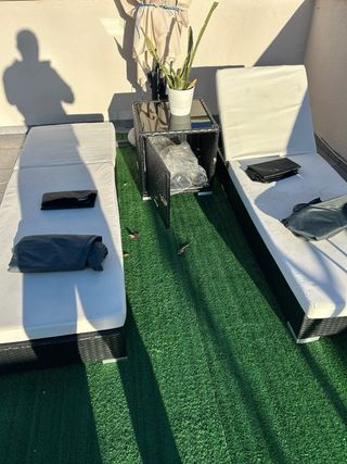 2 Hamacas de jardín