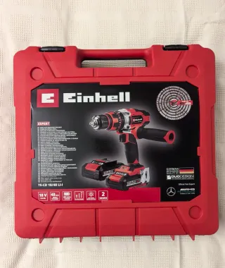 Taladro Einhell TE-CD 18/48 Li-i + 2 Baterías