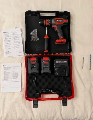 Taladro Einhell TE-CD 18/48 Li-i + 2 Baterías