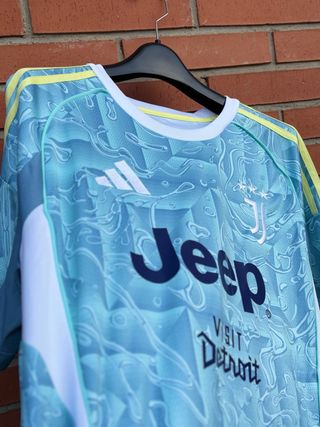 Camiseta Adidas Fútbol Azul/Verde