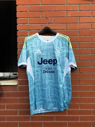 Camiseta Adidas Fútbol Azul/Verde