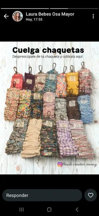 Cuelga chaquetas para bolso,mochila,carro bebé