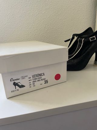 Zapatos de baile tacón