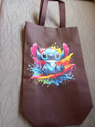 Saco personalizado com Stitch