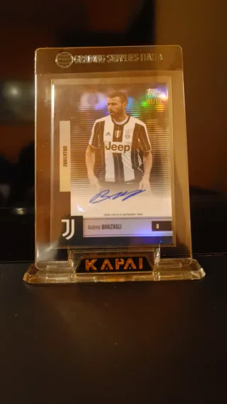 Topps Andrea Barzagli Juventus Autograph Card 1/10