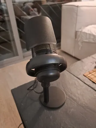 Micrófono Condensador Gaming RGB