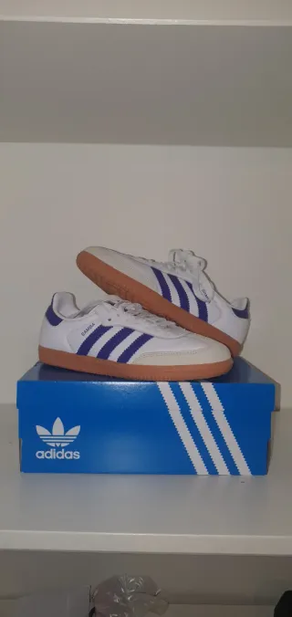 Adidas Samba OG Morado Blanco