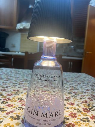 Lampada LED Bottiglia Gin Mare