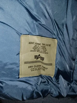 Chaqueta Alpha Industries B15 Breitling