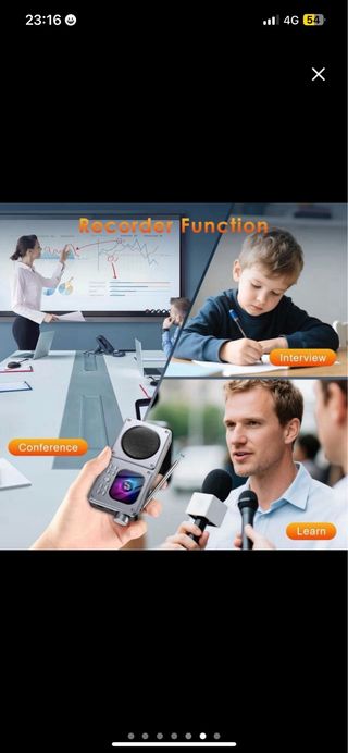 NUEVO Reproductor CD Negro/Gris